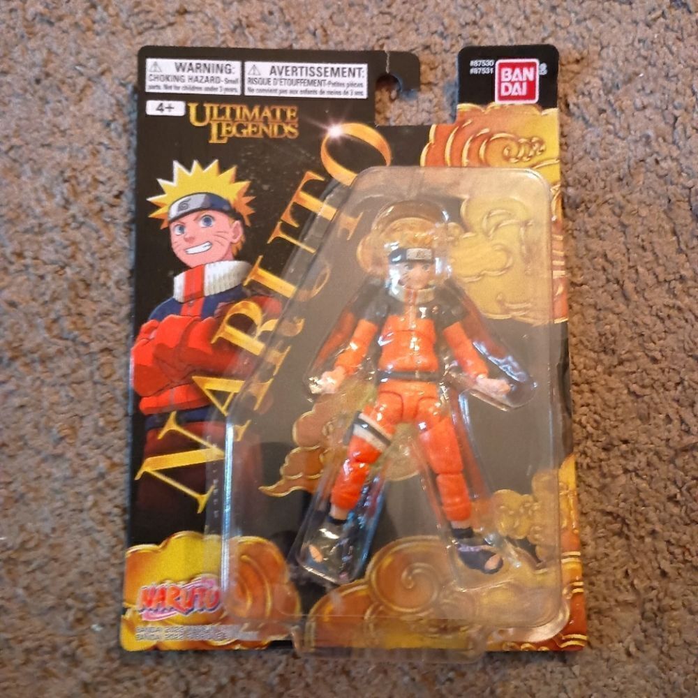 Bandai Ultimate Legends Naruto Uzumaki 5” Action Figure BRAND NEW OPEN BOX